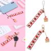 Fashion Charm Popular Bag Pendant Cake Mobile Phone Lanyard Cute Strawberry