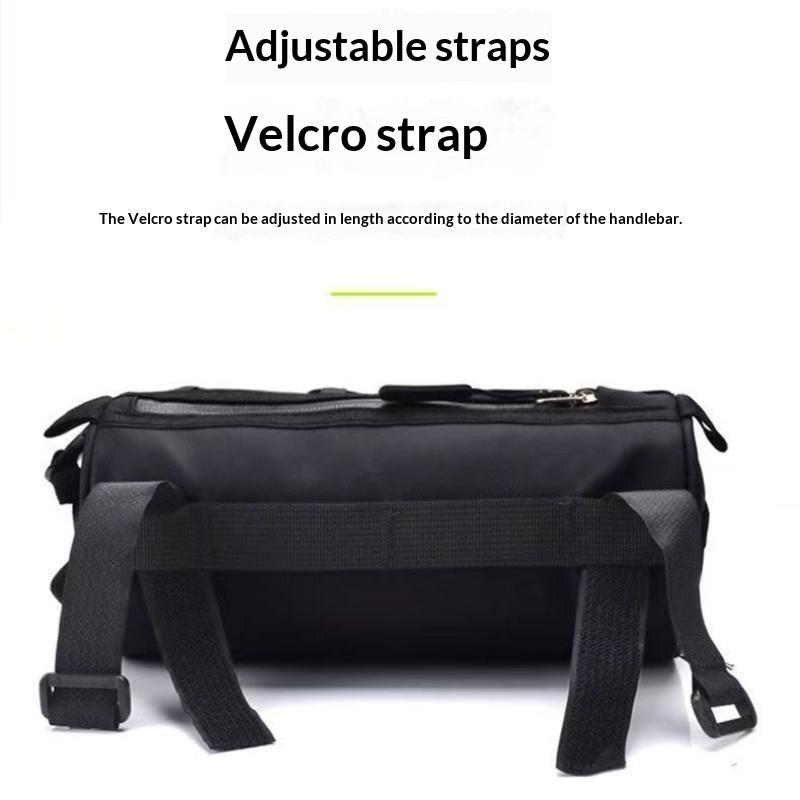 Stain Resistant Easy Clean Bicycle Front Frame Bag Water Repellent Large Capacity Cycling Storage Pouch for Road Bike Daily Use