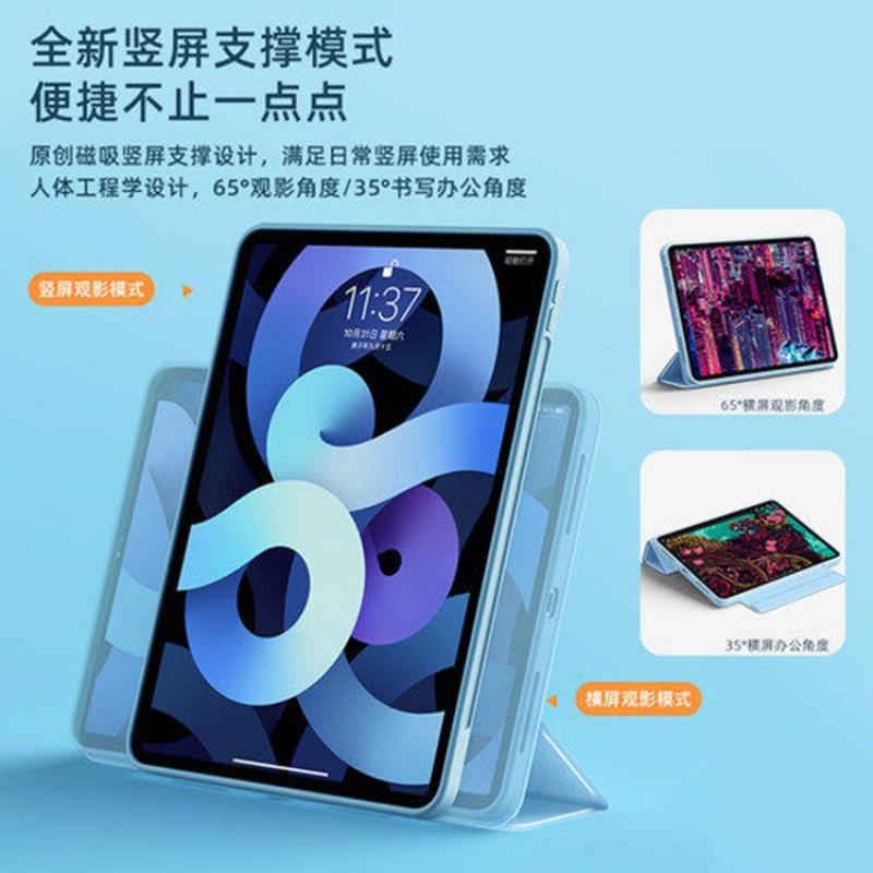 IPad 10th Gen Case 10.9 10.2 12.9 Inch Tablet Cover Split Magnetic Transparent Pen Holder Anti-drop