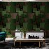 Modern 3D Lattice Non-woven Suede Wallpaper For Walls Roll Papel De Parede 3D Living Room Bedroom TV Background Wall Paper Decor