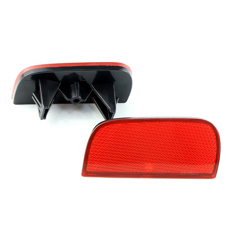 2PCS For 10th Gen Honda Civic Sedan 2016 2017 2018 2019 2020 2021 Car Rear Bumper Reflector Tail Brake Light Cover Shell No Bulb