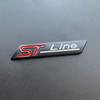 3D Metal Logo ST Line Sticker Car Trunk Fender Badge For Ford Mondeo Mk5 Puma Kuga Fiesta Focus ST Line Emblem Accessories AOV1