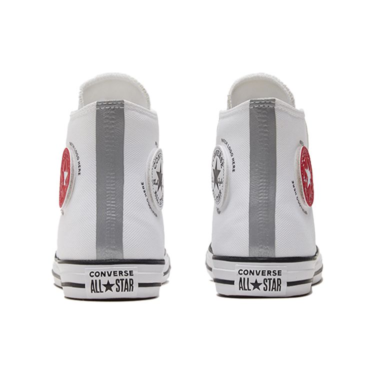 Converse Chuck Taylor All Star Comfortable Versatile Casual High-Top Canvas Shoes Unisex Sneakers White 169823C