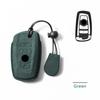 Suede Car Key Case Remote Cover Shell Holder Chain Keyring Fob For BMW 120i 225i 320i 330Li 1 2 3 Series i3 iX3 X3 X2 M3 M2 X3M