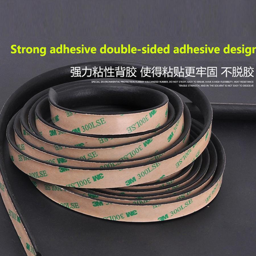 Car Front Window Sealant Rubber Sunroof Triangular Window Sealed Strip Seal Trim