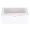 2 Hole Cupcake Box 25PCS Pack Cup Cake Window Face Boxes Display Muffin Wedding