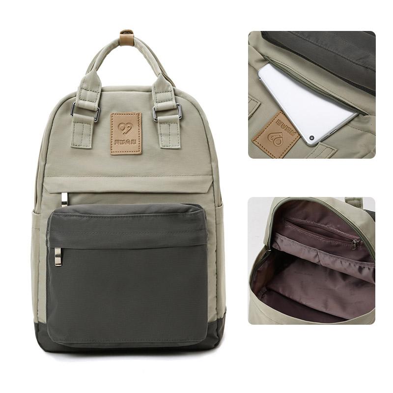 Простой женский рюкзак для компьютера в японском стиле, рюкзак большой вместимости, рюкзак для университета, школьников и студентов младших классов, 15,6 дюймов, новый