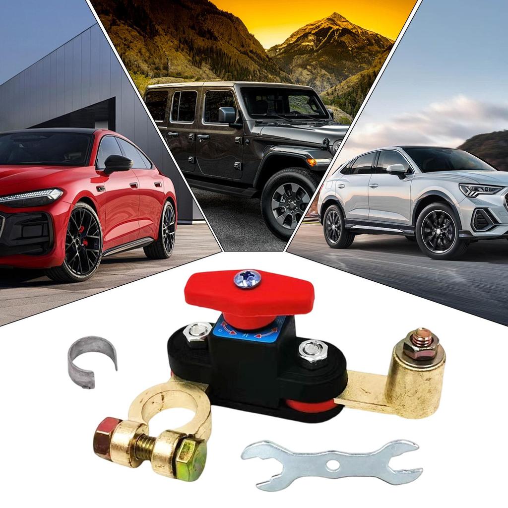 Автомобильный отключатель аккумулятора 12-48 В Блокиратор питания Автомобильный разъединитель аккумулятора Для морской лодки Домашний электрик Инженерный осмотр