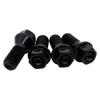 4 × For BMW X3 X5 X6 E70 E71 F20 F25 428i 528i M4 M5 Z4 Car Wheel Lug Bolts Nut Steel 36136781151 Black Car Standard Accessories