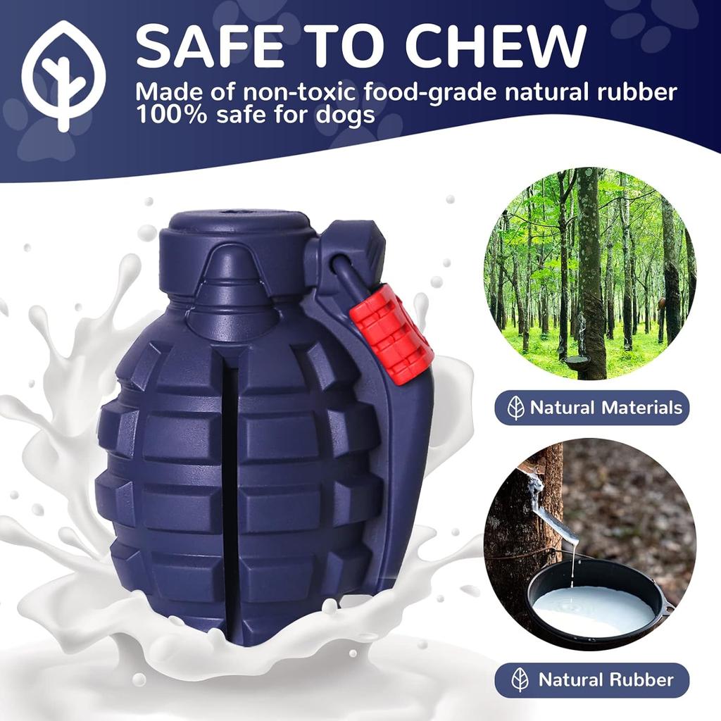 Игрушки для собак для агрессивных жевателей крупных пород, для немецкой овчарки, неразрушимые интерактивные игрушки для лакомств для крупных и средних пород, пищевого класса и