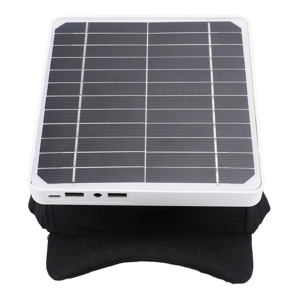 20 Вт солнечная панель с шляпой два порта USB PD быстрая зарядка 5 В регулятор напряжения для кемпинга на открытом воздухе Hiki