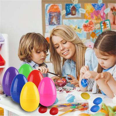 Пасхальные яйца Детские DIY Картина Моделирование Пластиковые яйца Diy Украшенные яйца