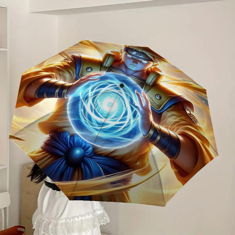 1pc Naruto Automatic Open/Close Umbrella, Lightweight Design for Everyone,Durable Canopy yy251014043