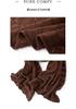 Women's Cashmere Hollow Crochet Knit Scarf - Warm & Versatile for Autumn/Winter