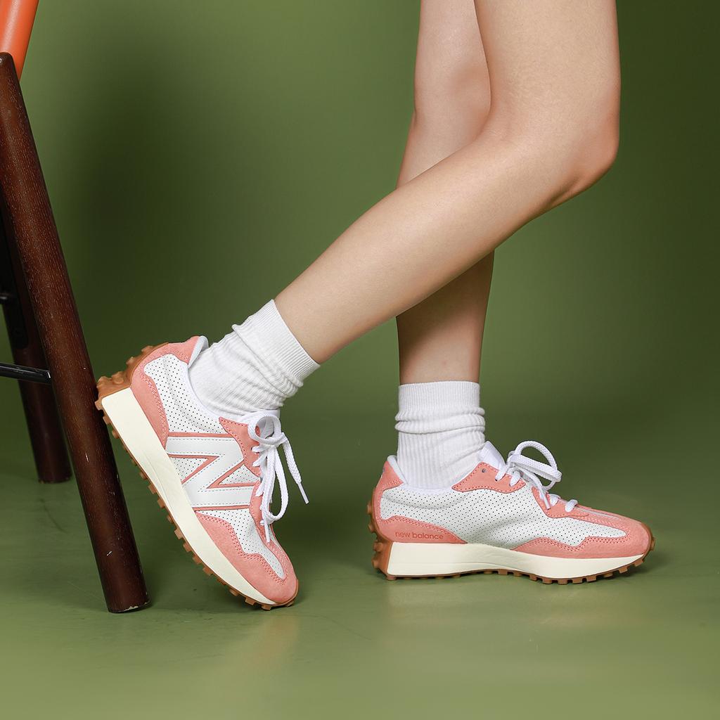 New Balance 327 Primary Pack - White Paradise Pink Unisex Sneakers MS327PN