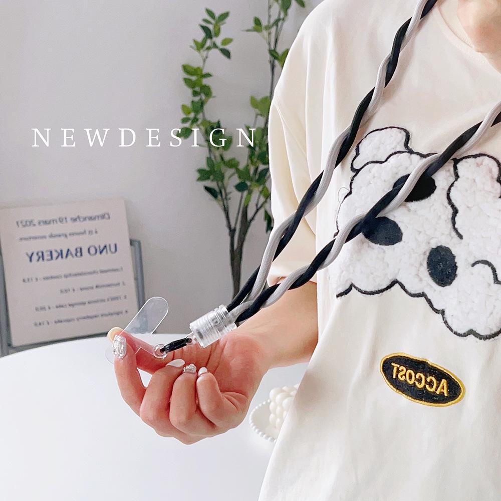 Premium Polyester Mobile Phone Lanyard with Anti-Fall Design