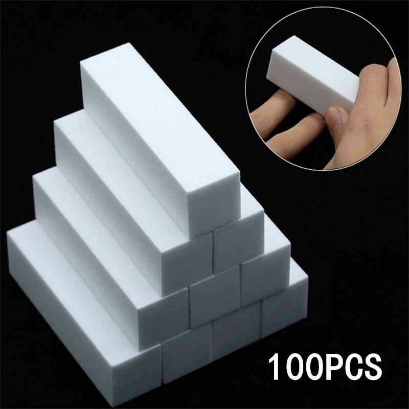 10/20/50/100 шт. Губка Баффер для ногтей Пилка Полировщик Блок Маникюр Педикюр Пилки Шлифовка Полировка Профессиональный Инструмент для Нейл-арта