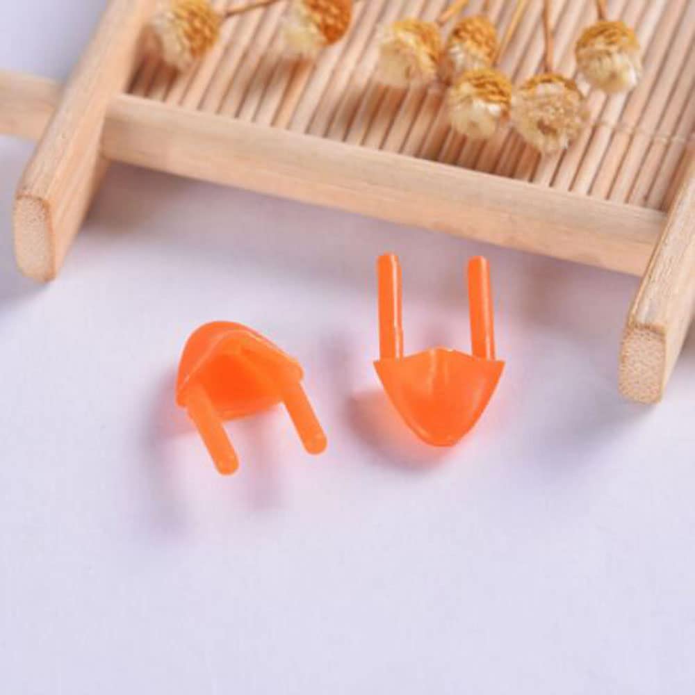 SZB Plush DIY Beak Toy Chick Bird Toy Handmade Accessories (100pcs)