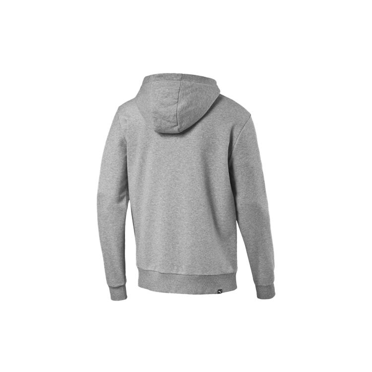 Puma Casual Hoodie Zip Cardigan Jacket Men Outerwear Grey 593135-03