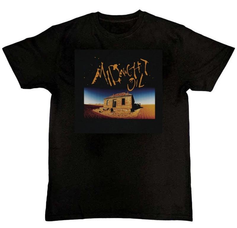 vtg Midnight Oil band album Graphic Print Unisex T-Shirt