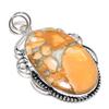 Natural Malinga Jasper Gemstone 925 Sterling Silver Gift Pendant 2.68" F0r17