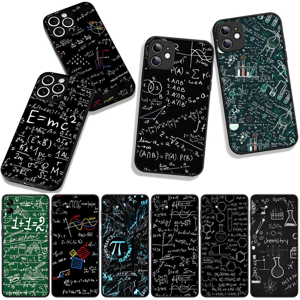 Science Chemical Maths Equation Formula Phone Cover Case for Huawei P30 P20 P10 Mate 10 20 Pro Lite Y9A Y8S P Smart Y7 Y9 Prime
