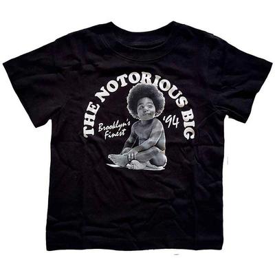 Biggie Smalls Baby Официальная детская футболка Футболка Мальчики Дети