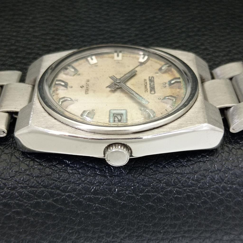 GENUINE VINTAGE SEIKO AUTOMATIC JAPAN MENS 6309A ORIGINAL DIAL WATCH A702316-5 R124-a702316