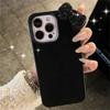 Блестящий 3D Бант с Алмазами Чехол Для iPhone 16 15 13 12 11 Pro Max 15 Plus 13 Mini X XR XS 7 8 SE2 Корейская Девушка Милый Мягкий Чехол