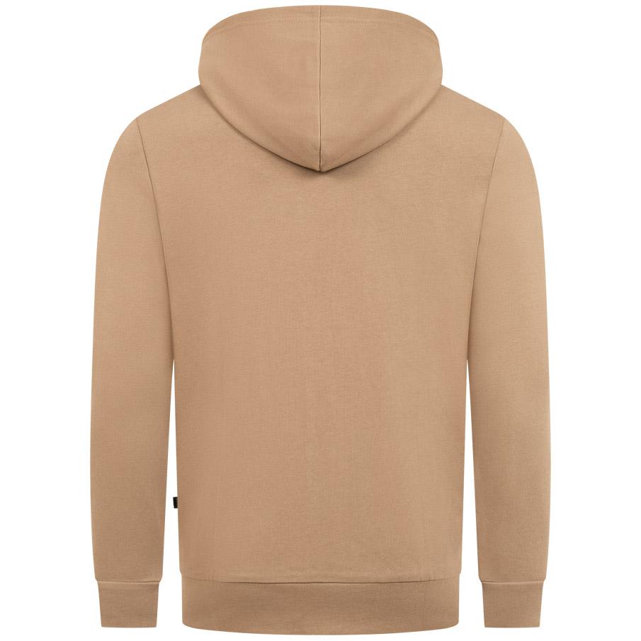 Puma Однотонная повседневная толстовка с капюшоном и полной молнией, большим карманом, длинным рукавом, мужские толстовки, Хаки-Коричневый 675979-85