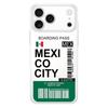 Чехол для телефона World City Travel Ticket New York London для iPhone 17 Air 16E 16 11 15 14 Pro MAX 12 13 7 8 Plus SE Пасхальный чехол
