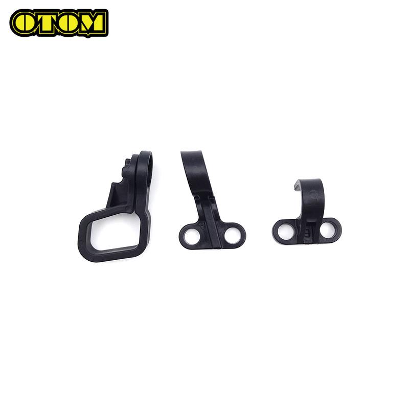 OTOM For YAMAHA Motorcycle Front Rear Brake Cable Clamp Guide Brake Hose Holder Tube Clip YAMAHA YZF YZFX WRF WRFK 250 450 Parts