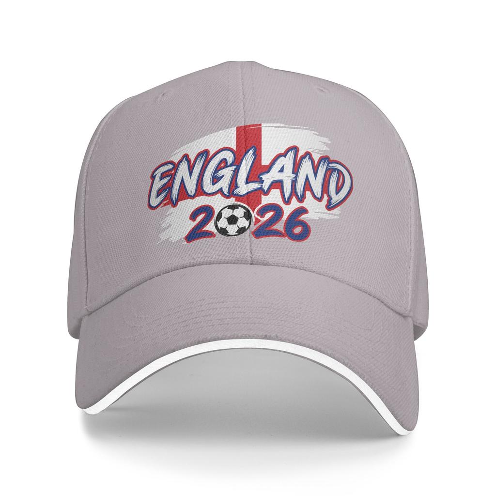 Women Unisex England Football Match  Outdoor Hat Usa Canada Mexico Soccer  Sun Cap Casual Baseball Cap Sunscreen Hats