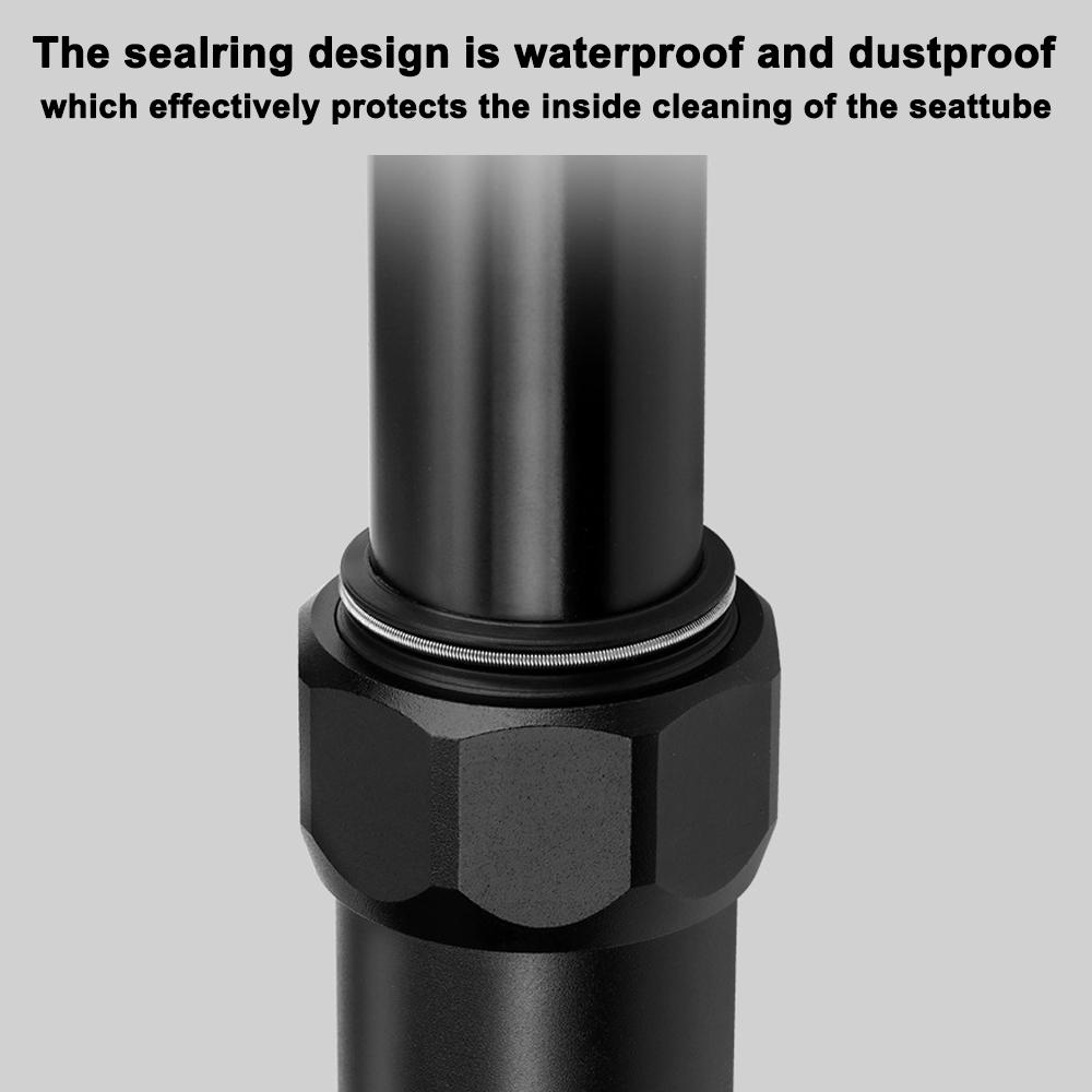 Телескопический подседельный штырь для велосипеда 30,9/31,6 мм, регулируемая по высоте подседельная трубка для велосипеда из алюминиевого сплава, гидравлическая