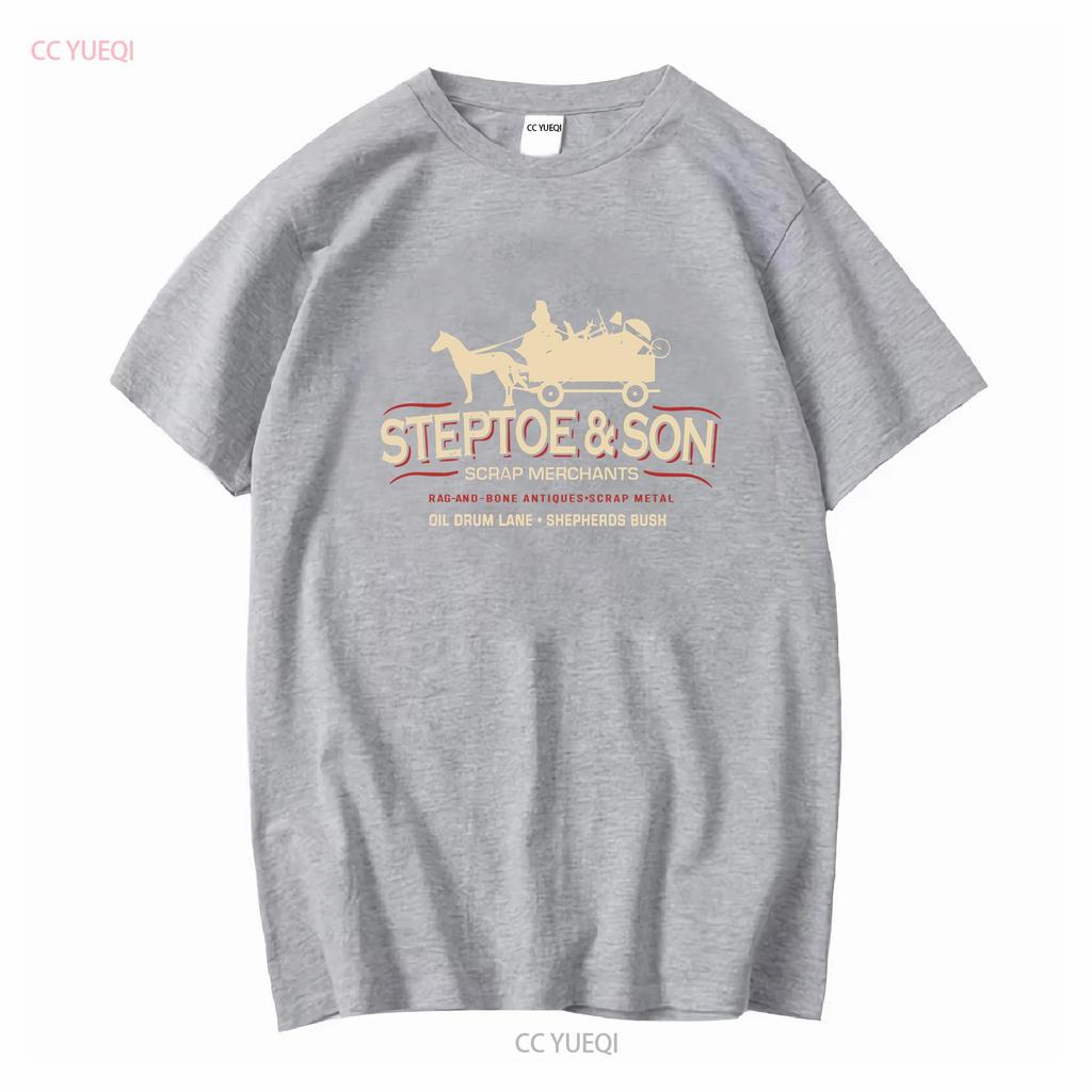 Футболка в стиле Steptoe and Son Ретро 60-х 70-х Фильм ТВ Комедия Фан с длинным или коротким рукавом винтажная Стирка Удобная Повседневная мода