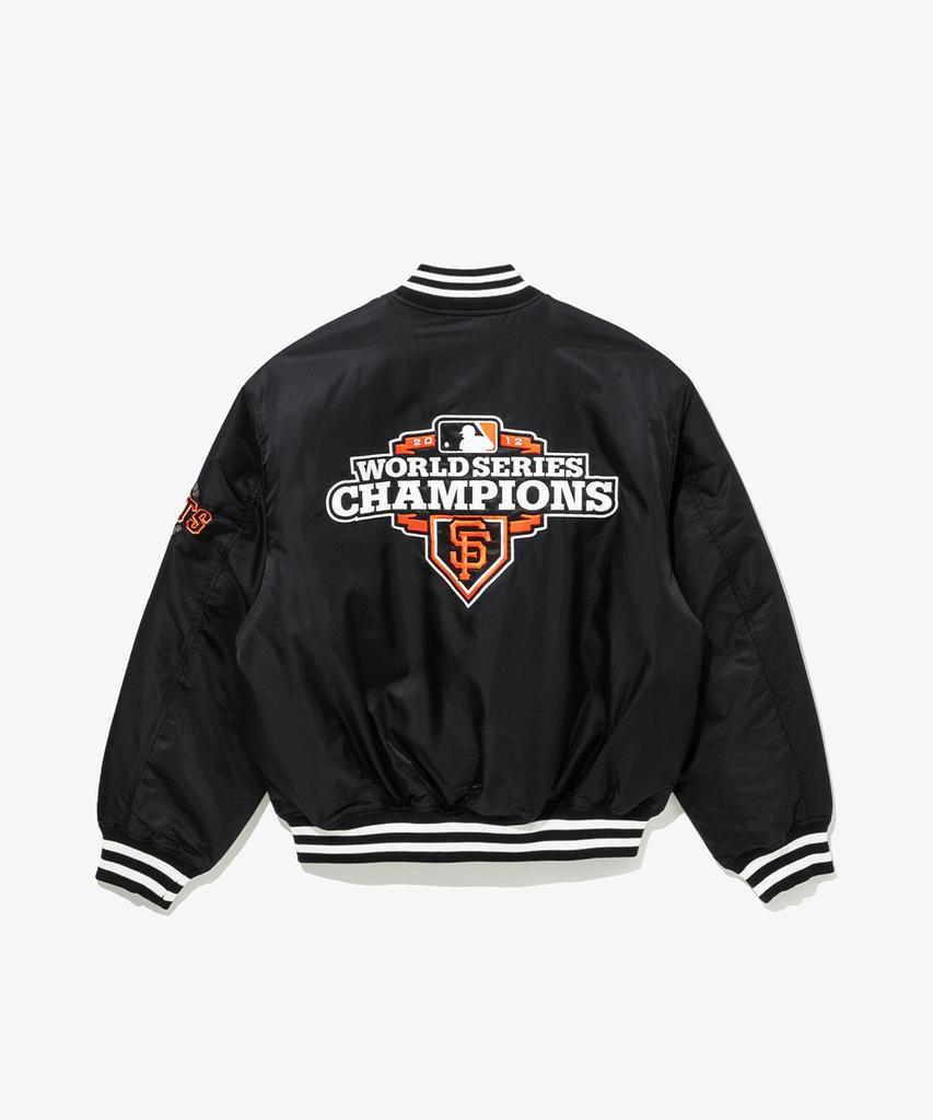 New Era Mlb San Francisco Giants World Series Champions Jacket Black