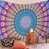 Indian Mandala Tapestry Wall Hanging Colorful Boho Home Decor Beach Throw Rug Blanket Room Decor Aesthetic Bohemian Tapestries