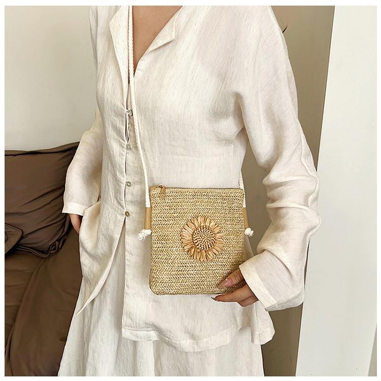 Fabric Mini Phone Bag With Zipper Closure For Daily Casual Use