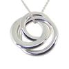 [Pre-owned] TIFFANY 925 1837 Interlocking Pendant Necklace J103-54