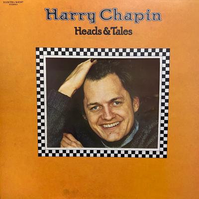Виниловая пластинка HARRY CHAPIN Heads Tales K42107 Elektra 1972 UK CountryFolk Б/у