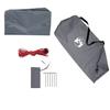 Tarp Grey and Orange 300x294 cm Waterproof