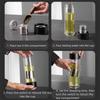 Double Wall Glass Water Bottle with Tea Infuser Magnetic Glass Tumbler Gift Glass Tea Cup  Travel