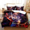 2024 Anime Adult Boys Bedding Set King Single Twin Queen Size Duvetcover Set Fantasia Bed Set Quilt Cover Pillowcase