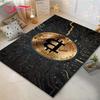Горячий Изысканный 3D Ковер с Принтом Bitcoin BCT Наружный Ковер Ковер для Зоны Нескользящий Ковер Декор для Спальни Ковер для Комнаты Подарок