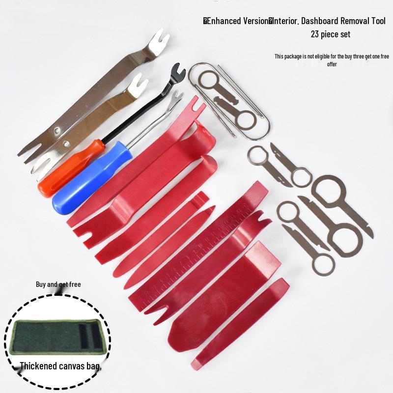 Набор инструментов для снятия обшивки и рычаг для салона автомобиля из нержавеющей стали