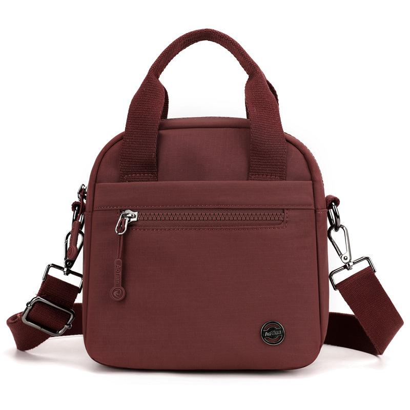 Многофункциональная наплечная сумка Женская сумка через плечо Однотонная сумка