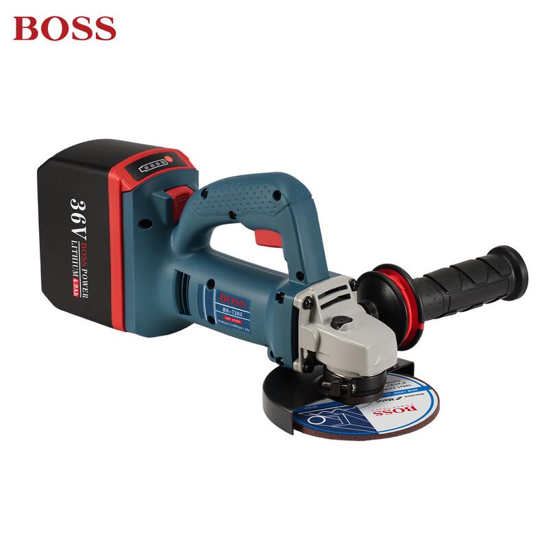 BOSS BS-7203(M12) Беспроводная Угловая шлифмашина и полировщик (вилка CN) (адаптер в комплекте)