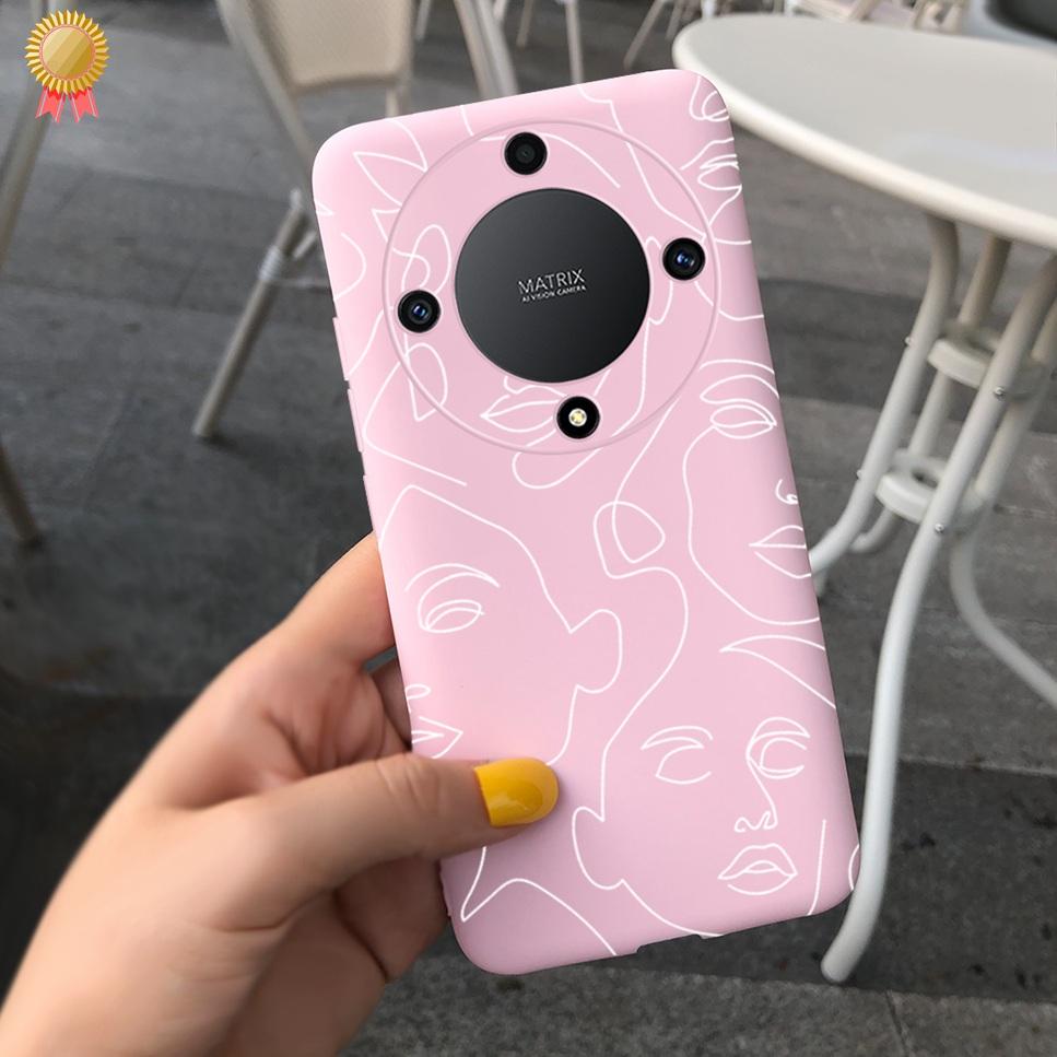 Luxury Case For Honor X9a Soft TPU Capa COOL New Cute Animal Painted Back Coque For Honor X9a X8A X7A 9XA 8XA 7XA  Bumper Bags