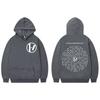 Twenty One Pilots Double Sided Print Hoodie Fashion Casual Oversized Pullovers Men Women Casual Long Sleeve Fleece Sweatshirts