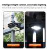Clip Sensor Solar Light Super Bright Lighting Outdoor Lamp Plant Lighting for Camping Patio Yard Garden Decor